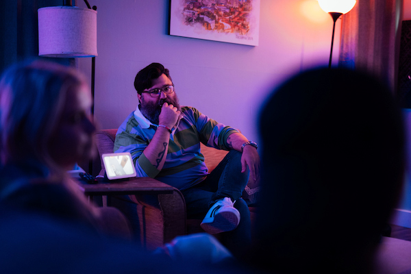 Counseling students in a session